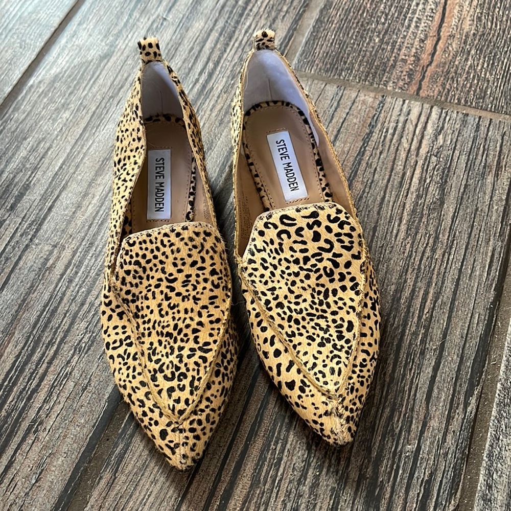Cheetah print Steve Madden Flats